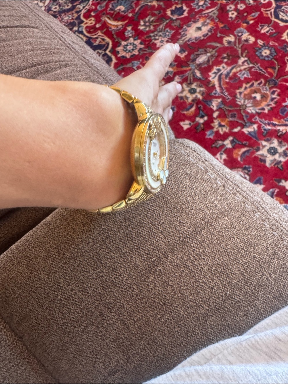 Michele Cloette Butterfly Limited Edition Diamond Watch 36mm 150 Diamonds - Picture 8 of 14